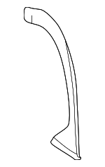 8174026000YD - : 2001-2006 Hyundai Santa Fe - Side Trim Panel for Hyundai: Santa Fe Image