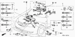 32132PZA000 - : Holder D, Engine Harness for Honda Image