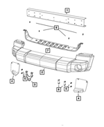 68003354AA - : Bumper Bolt for Jeep: Wrangler, Wrangler JK Image