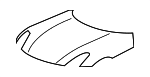 89025309 - Body: Hood for Pontiac: Solstice Image