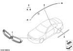 51135B3DED5 - : Grille Front for BMW Image