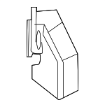 27830JA000 - Body: Heater Duct Upper Extension for Nissan Image