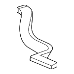 22627185 - Body: Floor Duct for Chevrolet: Malibu | Pontiac: G6 | Saturn: Aura Image