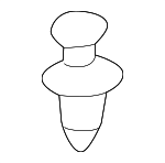 9046709166 - Body: Under Cover Fastener for Toyota: Avalon, Camry, Prius Image