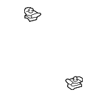 9046705114 - Body: Under Cover U-Nut for Scion: iQ, xB | Toyota: 4Runner, Echo, Highlander, Prius, Prius V, RAV4, Yaris Image