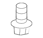 6503900 - Fuel System: Mount Bracket Screw for Dodge: Ram 1500 Van, Ram 2500 Van, Ram 3500 Van Image