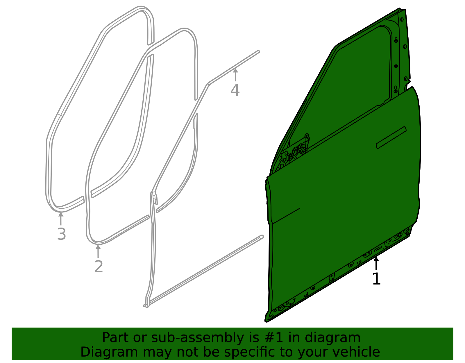 2023 Land Rover Range Rover Sport Door Shell LR168947 | OEM Parts