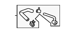 282502T000 - Engine: Water Inlet Tube for Kia Image