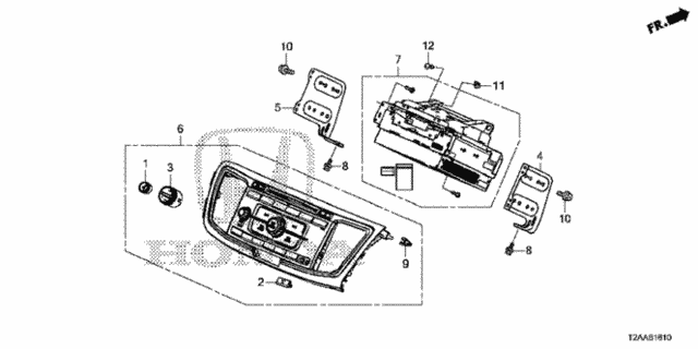 Audio Unit (1) for 2017 Honda Accord #0
