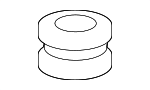 76516SM4003 - Body: Pivot Cap Rubber Mount for Honda: Accord, Accord Crosstour, Civic, Crosstour, Odyssey, Pilot, Prelude, Ridgeline Image