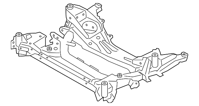 31118095644 - 2021-2025 BMW Cross-Member (31-11-8-095-644
