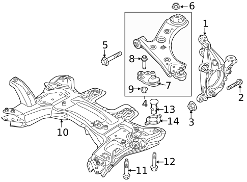 Suspension Components for 2018 Jeep Renegade #0