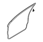 MR487165 - : Door Weather-Strip for Mitsubishi: Outlander Image