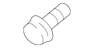 N91131301 - Body: Radiator Support Panel Rivet for Audi Image