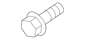 N91175701 - Body: Radiator Support Bolt for Audi Image
