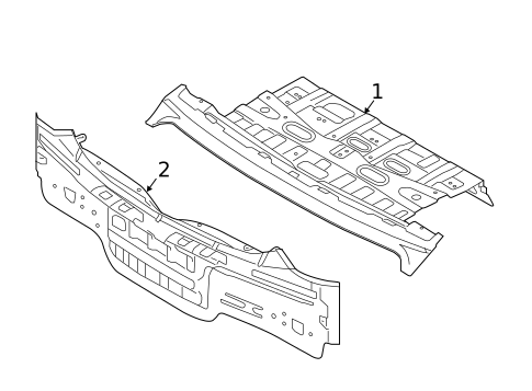 Rear Body for 2020 Hyundai Accent #0