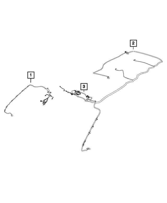 68082480AA - Electrical: Sunroof Wiring for Mopar Image image