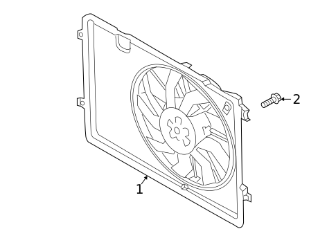 Cooling Fan for 2023 Kia Telluride #0