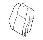 7155104240 - Body: Seat Back Pad for Toyota: Tacoma Image