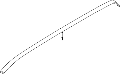 Exterior Trim - Roof for 2023 Ford Maverick #0