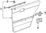 676402A32004 - Body: Trim Panel Assembly for Toyota: Cressida Image