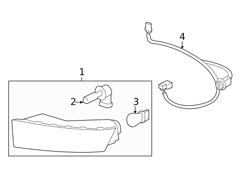 Fog & Signal Lamps for 2007 Cadillac Escalade ESV #0