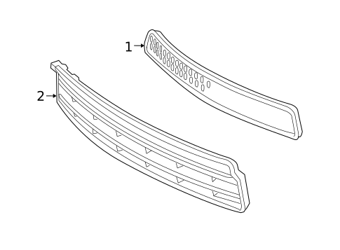 Grille & Components for 2009 Scion xD #0