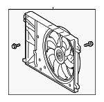 16360F0020 - Cooling System: Fan Assembly for Toyota: Avalon, Camry Image