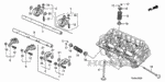 14620R71A00 - Engine: ARM ASSY., IN. ROCKER for Honda Image