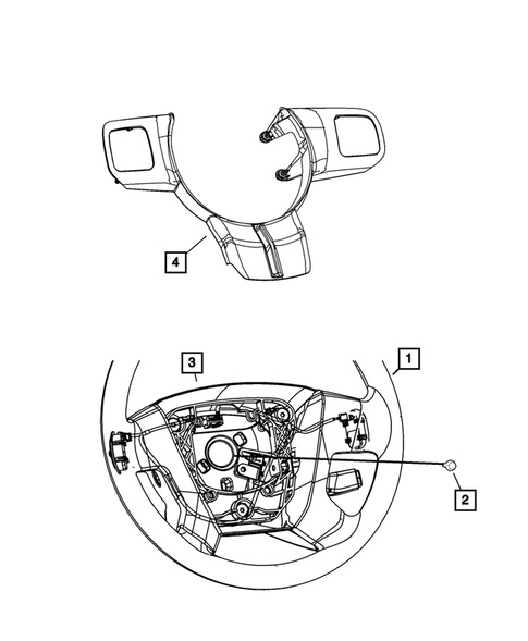 Steering Wheel for 2011 Jeep Compass #0