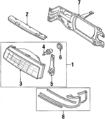 8BHS51030 - : Headlamp Assembly for Mazda Image