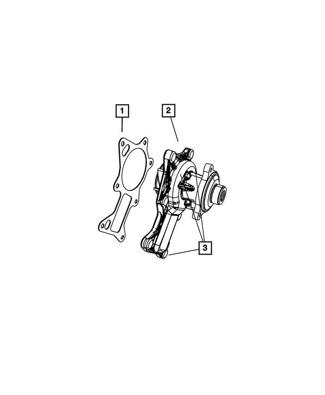 6101451 - Cooling: Hex Head Bolt And Washer for Mopar Image