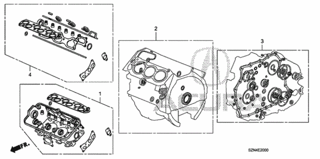 Gasket Kit for 2011 Acura ZDX #0