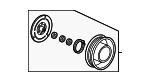 3890061AA01 - HVAC: Clutch &amp; Pulley for Honda Image