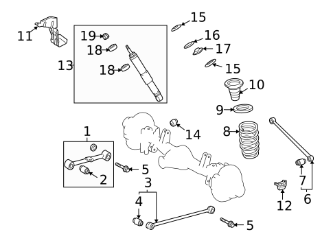 Suspension, Springs & Related Components for 2009 Toyota Land Cruiser #0