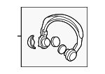 39580SHJA01 - Electrical: Headphone for Acura Image
