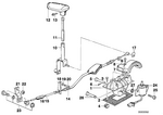 7129904216 - Gearshift: Body Nut for BMW Image