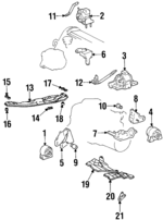 1236174120 - Engine: Front Mount for Toyota: Camry Image