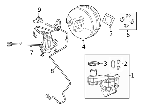 Hydraulic System for 2017 Chrysler Pacifica #0