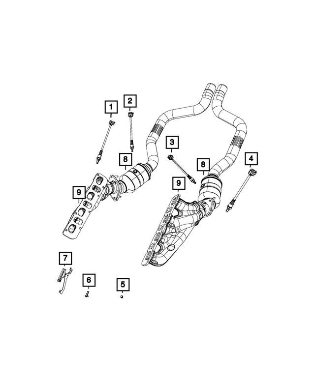 52128584AA - Electrical: Wiring Clip for Mopar Image