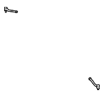 568204D001 - : 2007-2008 Hyundai Entourage - Outer Tie Rod for Hyundai: Entourage Image