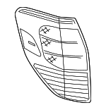 8155142100 - Electrical: Lens &amp; Housing for Toyota: RAV4 Image