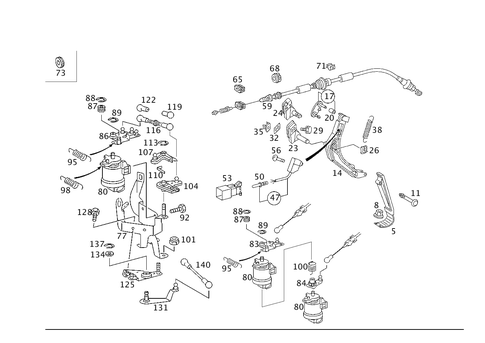 Control for 1998 Mercedes-Benz C280 #1