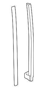 5335252 - : Window Guide Rail for Saab: 9-5 Image