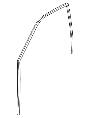 5364385 - : 1999-2009 Saab 9-5 - Door Seal for Saab: 9-5 Image