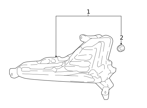 Daytime Running Lamp Components for 2018 Hyundai Sonata #0