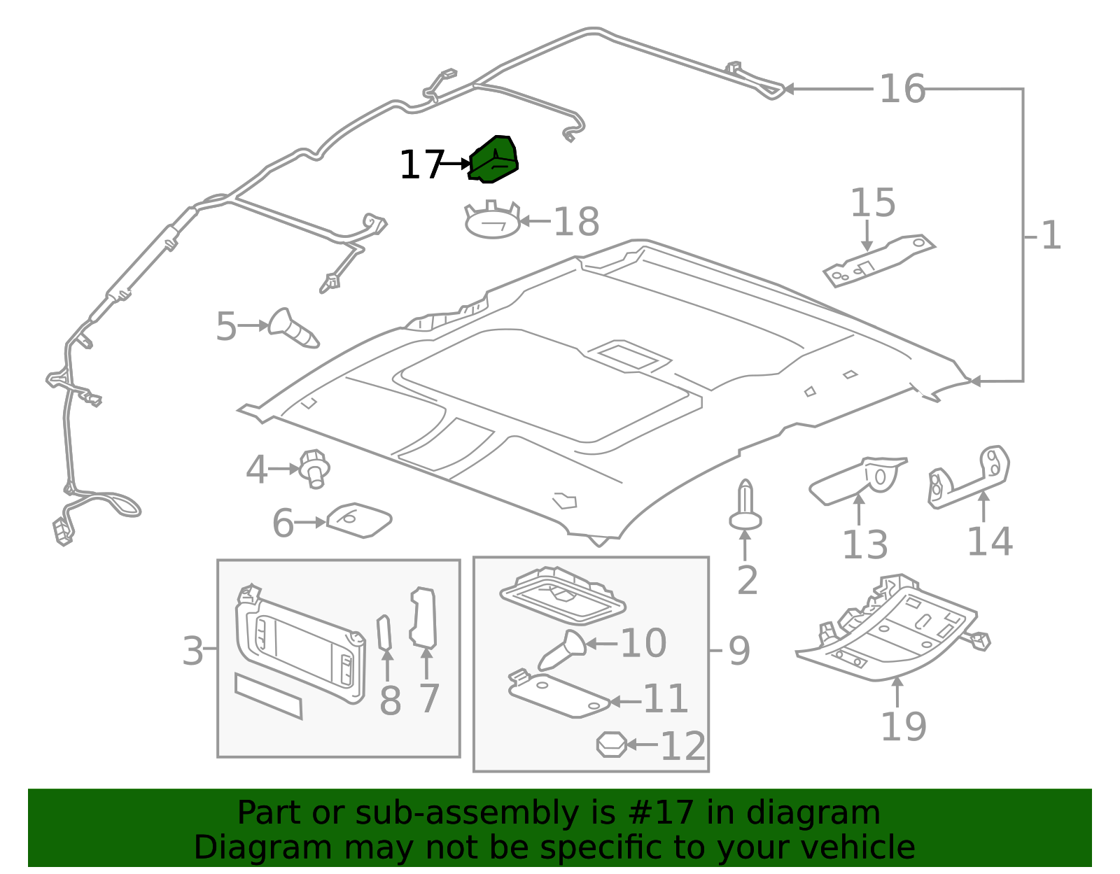 Cabin Air Temperature Sensor Aspirator 22834330 | OEM Parts Online