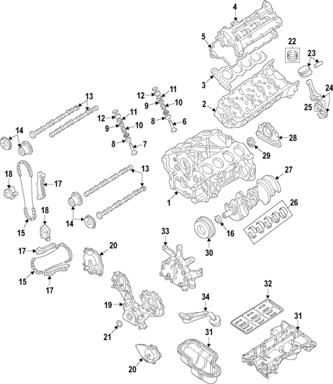 Oil Pump for 2012 INFINITI M56 #0