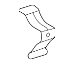 2066372900 - Body: Aperture Panel Lower Bracket for Mercedes-Benz Image