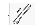 2366308202 - Body: Outer Windshield Pillar for Mercedes-Benz Image
